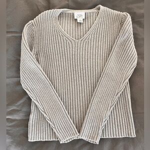 Grey Ann Taylor sweater size M